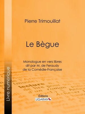 cover image of Le Bègue